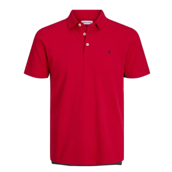 shirt red Plain polo shirt for men